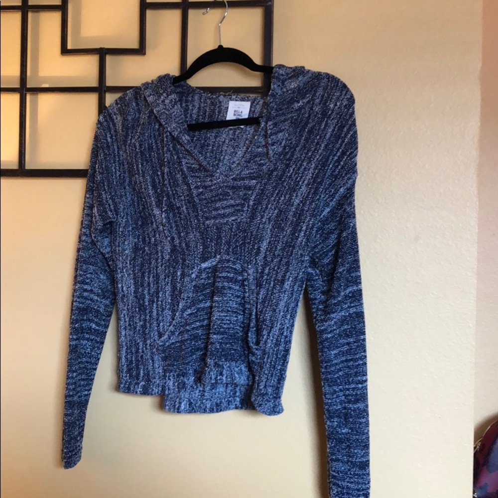 Navy sweater